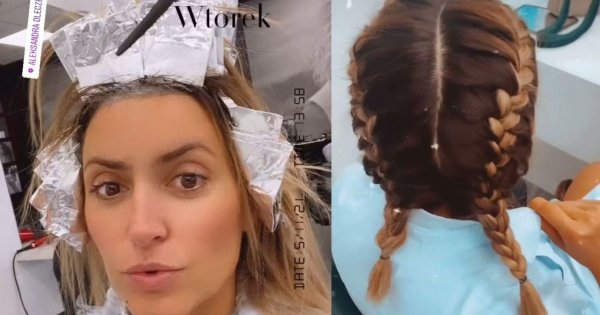 Karolina Szostak w nowej fryzurze! Warkocze typu boxer braids to hit na lato 2021
