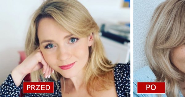 Kasia Grabowska zachwyciła fryzurą! Gwiazda "Zakochani po uszy" ma grzywkę curtain bangs i blond refleksy!