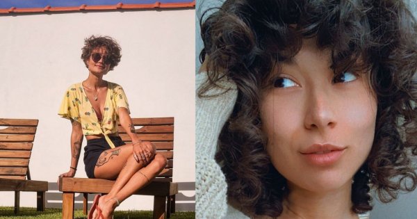 Curly fringe i lata 70. - postaw na grzywkę w kręconej wersji - to prawdziwy hit!
