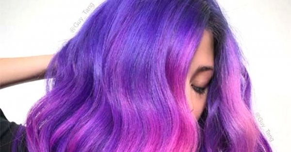 Purple hair - odważna koloryzacja, która zawojowała Instagram