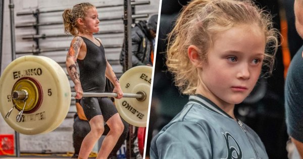 Oto najsilniejsza dziewczynka na świecie! Rory van Ulft ma 8 lat i potrafi podnieść aż 80 kg!