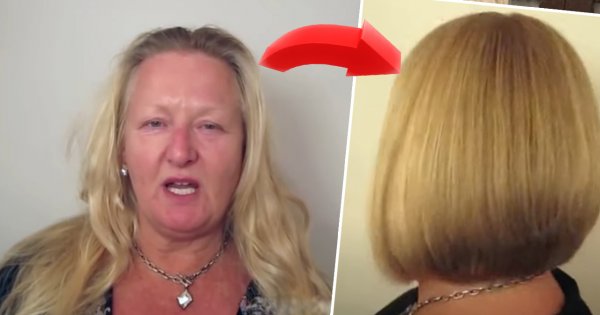 Spalone rozjaśniaczem włosy zamieniły się w istne cudo! Long bob i słoneczny blond!