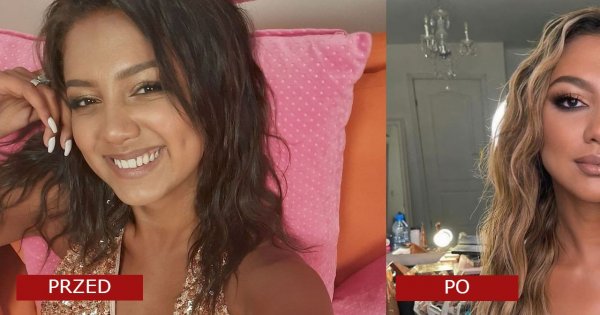 Waleria z "Love Island" w miodowym blondzie i makijażu glamour Ewy Mrozowskiej! Wow, co za metamorfoza!