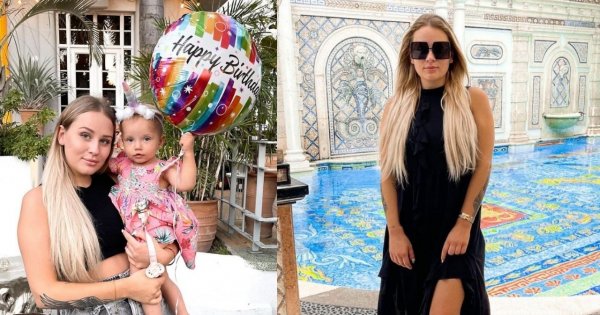 Andziaks: Influencerka w różowej, cukierkowej sukience - taką samą sprawiła swoje córeczce Charlotte! "Jaki piękny różowy duet".