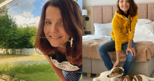 Joanna Jabłczyńska pokazała w Dzień Ojca zdjęcie z tatą. Fani piszą, że jest do niego bardzo podobna