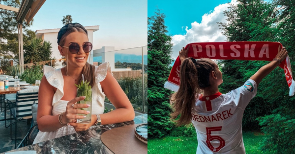 Julia Nowak, narzeczona piłkarza Jana Bednarka, pokazała ciążową sesję zdjęciową tuż przed porodem