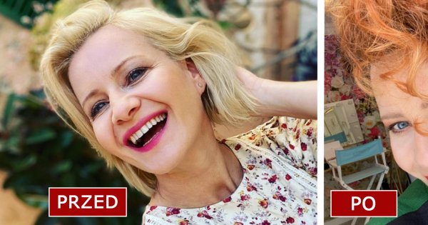 Małgorzata Kożuchowska zaszalała z fryzurą! W rudych, kręconych włosach aż ciężko ją poznać! Co za zmiana!