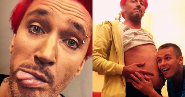 Michał Wiśniewski pokazał nowe zdjęcie Falco:"Ale on urósł, słodki jak dziewczynka.. i ta fryzura! Boski" - piszą fani