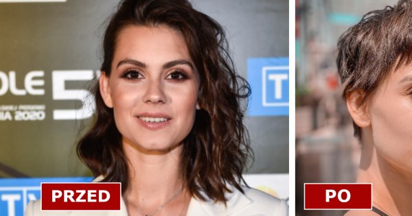 Pola Gonciarz drastycznie ścięła włosy! Blanka z "Na dobre i na złe" ma teraz fryzurę pixie cut! Pasuje jej?