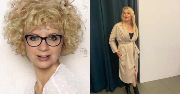 Marzena Rogalska żartobliwym zdjęciem odpowiedziała Agnieszce Kaczorowskiej. Pokazała zęby umazane czekoladą