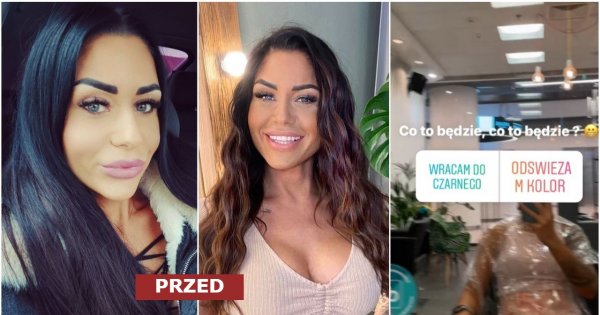 Stella z "Love Island" znów zmieniła fryzurę! Wróciła do czarnego koloru włosów?! "Co to będzie?"