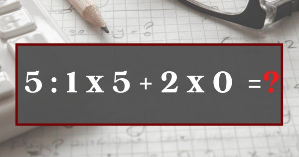 Matematyczna zagadka podbija Internet! Nie każdy potrafi rozwiązać to banalne równanie!
