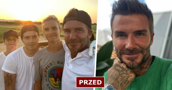 David Beckham i jego synowie mają nowe fryzury! Jest platynowy blond i... róż! Co za szalone metamorfozy!