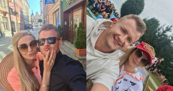 Dawid Narożny oświadczył się partnerce Joannie podczas transmisji na żywo
