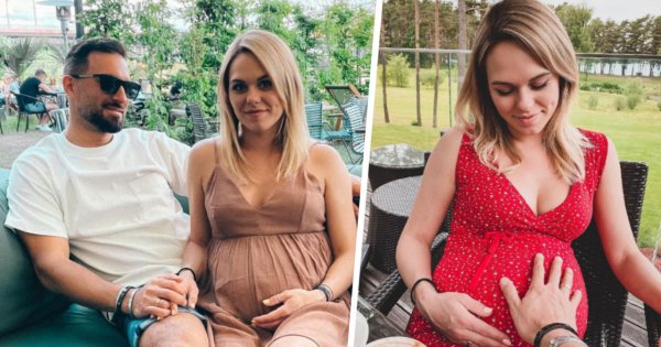 Żona Rafała Maślaka pochwaliła się baby shower! W białej sukience i wianku wyglądała zjawiskowo!