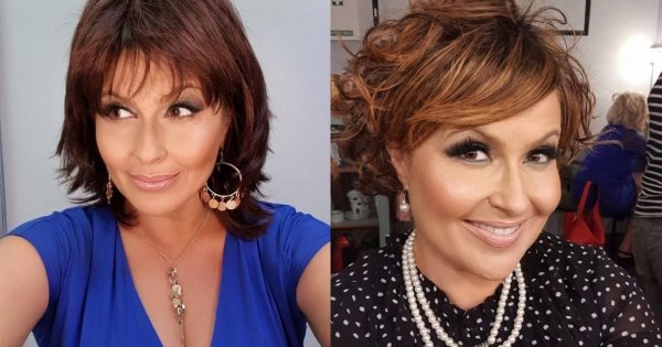 Katarzyna Skrzynecka pokazała zdjęcie bez makijażu i nową fryzurę long bob z grzywką