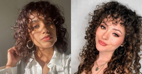 Curly fringe - coś dla posiadaczek kręconych włosów!