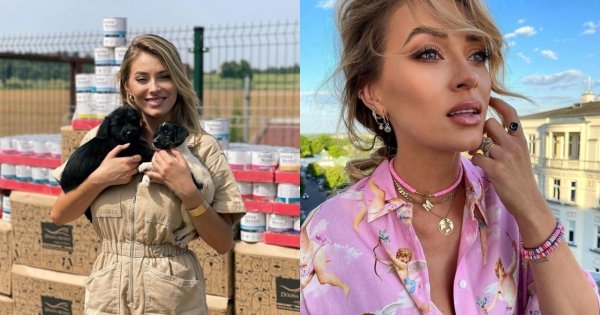 Marcelina Zawadzka pręży się w pasiastym stroju kąpielowym:"Ale z Ciebie diablica! Tak kusić" - piszą fani
