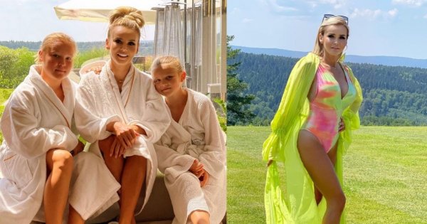 "Królowe życia": Monika Chwajoł w mocno wyciętym bikini! "Piękne wzgórza i pagórki"!