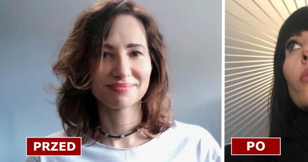 Aleksandra Popławska przeszła metamorfozę! W bobie z grzywką i czarnych włosach wygląda jak inna kobieta. SZOK!
