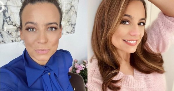 Anna Mucha w odważnym stroju czeka na Mikołaja "widzimy się pod jemioła"