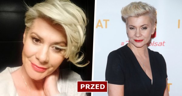Beata Kowalska w długich, brązowych włosach i grzywce! Żona doktora z "Rancza" znów w akcji!