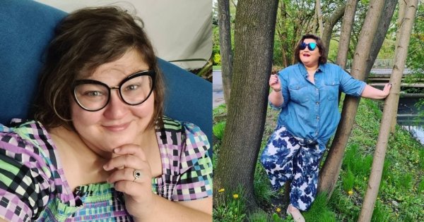 Dominika Gwit w sukience w grochy: "Wiszą ci te pelikany na ramionach. Dlaczego udajesz, że jesteś szczęśliwa z taką nadwagą" - ktoś pyta