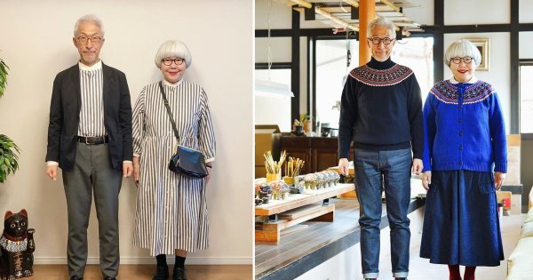 Najmodniejsi seniorzy Instagrama. Japońska para podbiła serca Internautów.