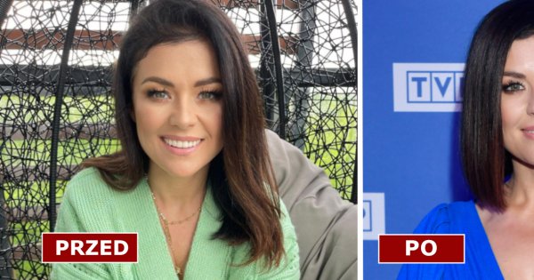 Katarzyna Cichopek w nowej fryzurze i asymetrycznej sukni z rozcięciem na ramówce TVP! Pasuje jej long bob?