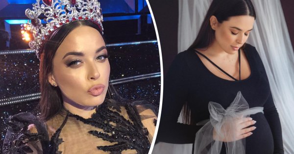 Olga Buława wyszła za mąż! Suknia ślubna Miss Polski podkreśliła jej ciążowy brzuszek. Jak pięknie!