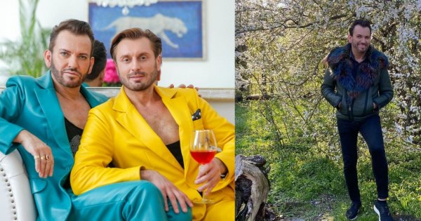 Gabriel Seweryn na wakacjach z ukochanym. Utarł nosa Rafałowi?
