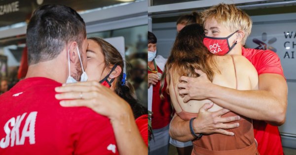 Igrzyska Olimpijskie 2020: Srebrne wioślarki wróciły do Polski! Katarzyna Zillmann czule przywitała się ze swoją dziewczyną