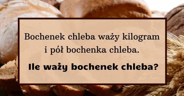 Matematyczna zagadka, która wprawia dorosłych w zakłopotanie! Potrafisz ją rozwiązać?