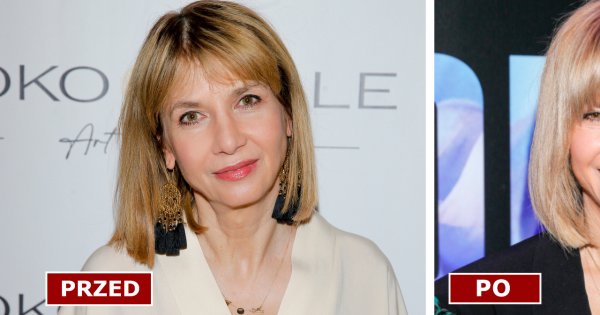Grażyna Wolszczak już tak nie wygląda! Jasny blond i bob z grzywką odjęły jej przynajmniej 10 lat. Efekt WOW!