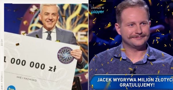 Kim jest zwycięzca ostatniego odcinka Milionerów? Poznaj Jacka Iwaszko!