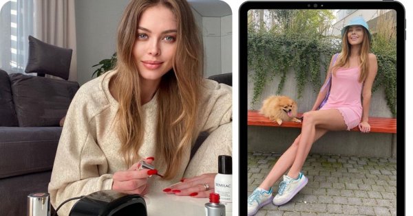 Joanna Opozda reklamuje markę do stylizacji paznokci. Fani kpią z celebrytki...
