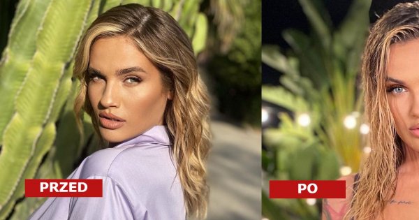 Karolina Gilon w "Love Island" we fryzurze "wet look". Internautom nie spodobała się. "Ohydnie! Nie macie na planie suszarki"?