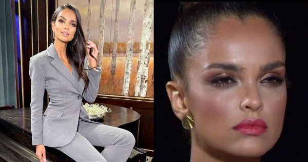 Hotel Paradise: Klaudia El Dursi w slip dress rozgrzała widzów! Ta satynowa sukienka niemal zsuwała się z piersi