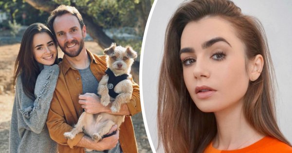 Lily Collins wyszła za mąż! W koronkowej sukni ślubnej i pelerynie z kapturem wyglądała jak z bajki. Magia!