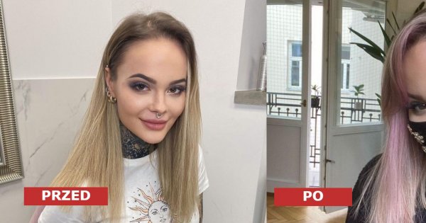 Monika Miller z "Gliniarzy" zmieniła fryzurę! Dobrze jej w long bobie, różowych włosach i grzywce curtain bangs?