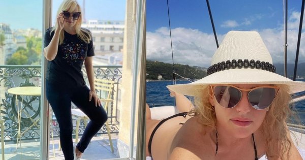 Rebel Wilson jeszcze chudsza! Zobacz, jak pozuje na plaży