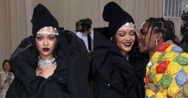 Rihanna zaskoczyła suknią na Met Gali! Stylizacja pogrubiła ją o 20 kg, ale o to właśnie chodziło!