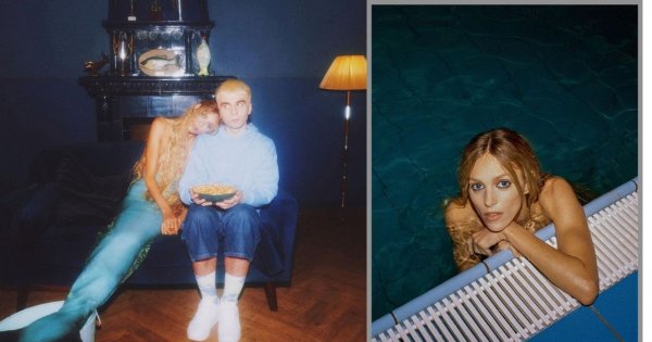 Anja Rubik zagrała w teledysku Maty... syrenę! Jak wyglądała słynna modelka?