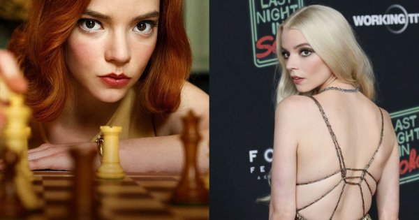 Anya Taylor-Joy z "Gambit królowej" w zjawiskowej sukni Diora. Tak wyglądała z tyłu, a przodu?