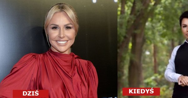 Blanka Lipińska na starym zdjęciu! Dobrze jej w czarnych włosach i fryzurze pixie cut?
