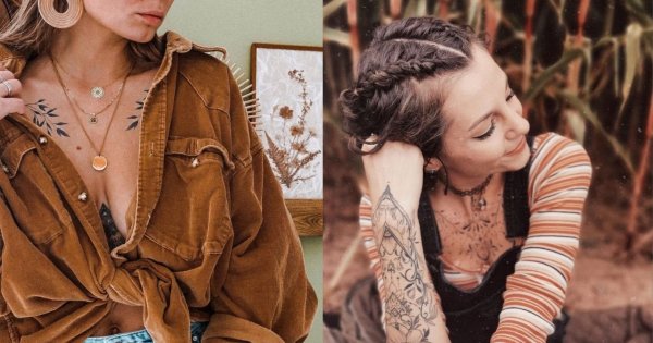 Boho tatuaże! Są niezwykle stylowe i kobiece - sama zobacz!