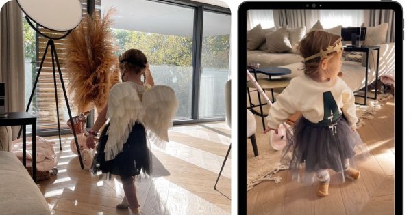 Anna Lewandowska pokazała strój na Halloween Klary i Laury! Podoba Wam się pomysł?