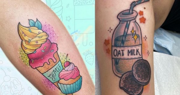Food tattoo - coś dla miłośników jedzenia i tatuaży! Koniecznie zobacz te smaczne tatuaże!