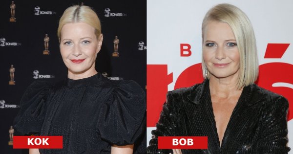 Małgorzata Kożuchowska w cekinowym garniturze! Jej blond long bob to sztos! "Małgośka łopamiętoj się i nie kuś"