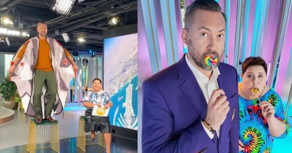 Dorota Wellman i Marcin Prokop pokazali swoje przebrania na Halloween! "Dzień dobry… i z dyni" - komentują fani
